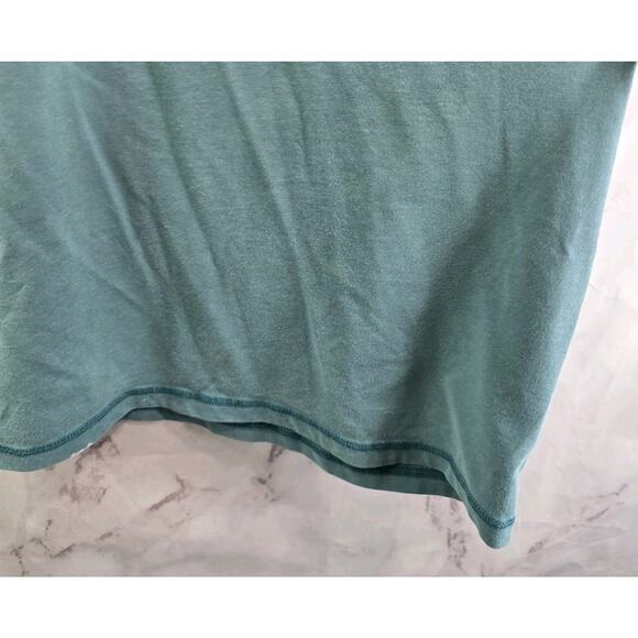 Carhartt T Shirt Mens Large Blue Pocket Relaxed Fit Short Sleeve Delmont Raglan - Picture 4 of 11